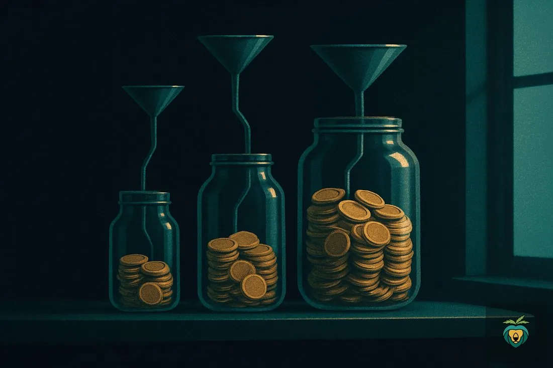 A starting marketing budget allocation for 1,000-5,000 euros per month