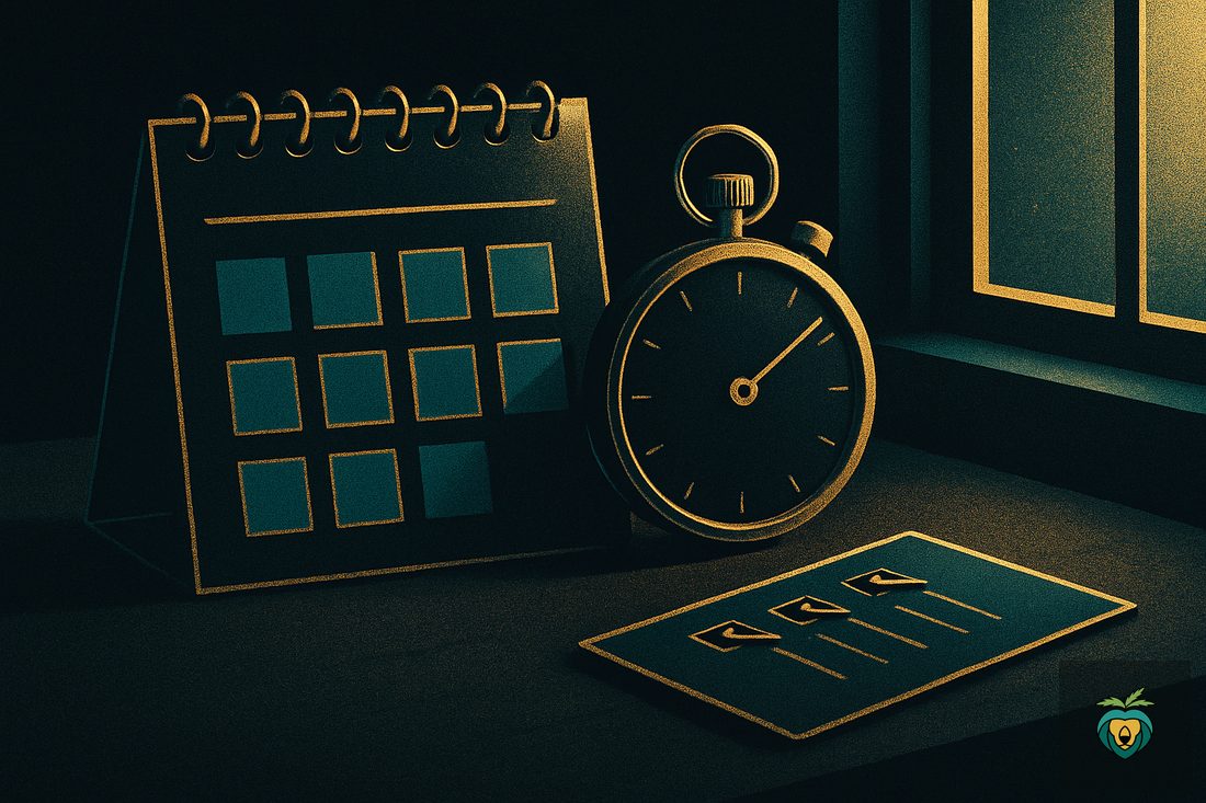 The weekly rhythm: what it costs when done systematically