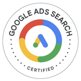 Google Ads Search certification badge